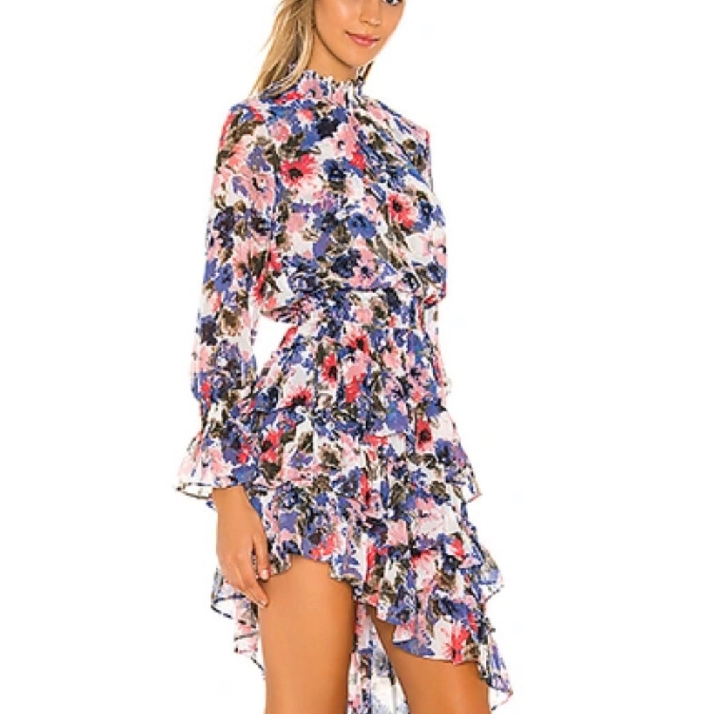 Misa Los Angeles Savannah Dress XS in floral print